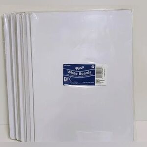 NWT: PACON® DRY ERASE WHITEBOARD, 9" X 12", 10 COUNT #3